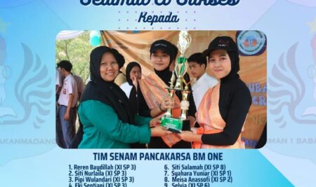Juara 4 Senam Pancakarsa Tingkat Pelajar Se-Kota dan Kabupaten Bogor